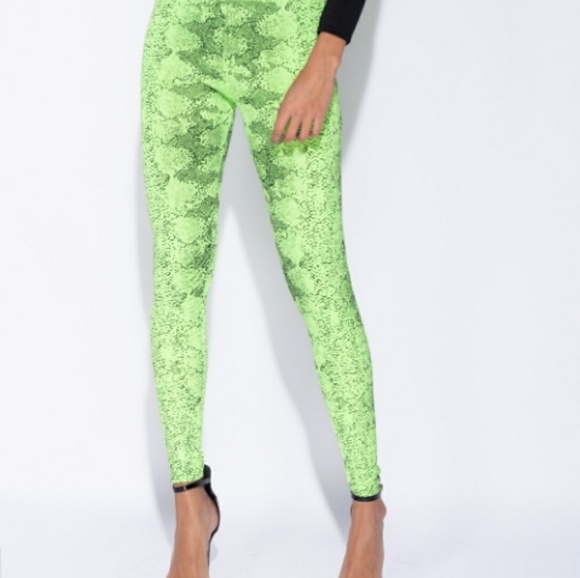 Pants - Snake Print Leggings